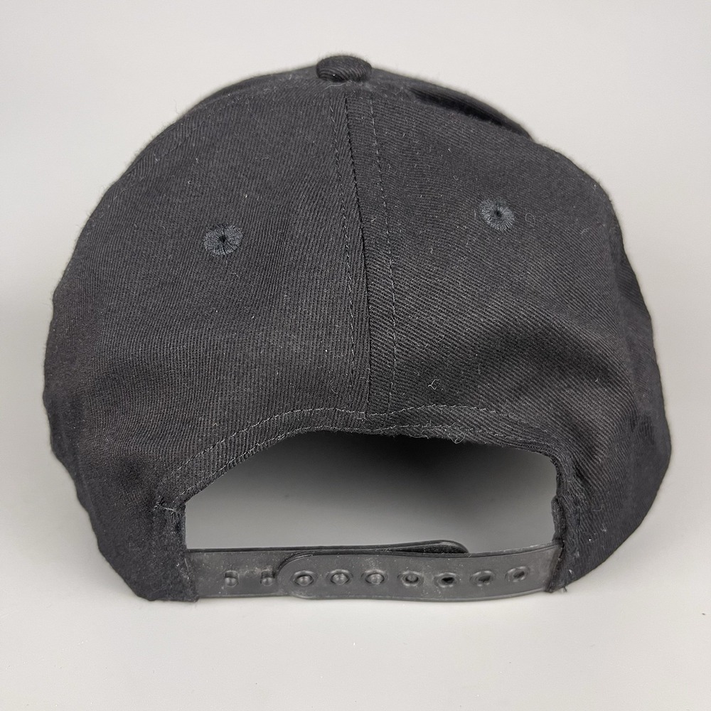 Vintage Super‎ Bowl XXXVI Hat 2002 New Orleans LogoAthletic Snapback Black Cap - Picture 3 of 6